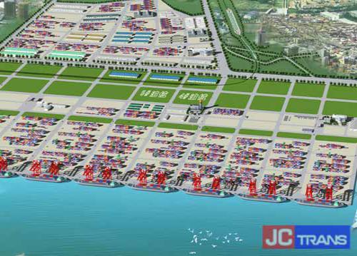 大浦口海運集裝箱碼頭新增俄羅斯遠東航線