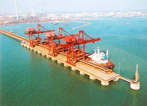 青島海運港末年吞吐量將達6億噸