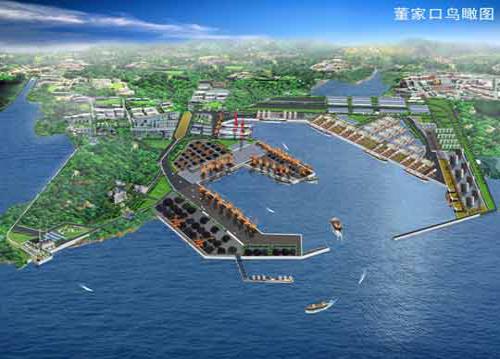 董家口港將建成中國(guó)首個(gè)巨型礦石泊位