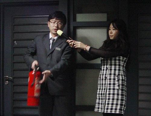 錦程集團(tuán)組織全體員工安全知識培訓(xùn)及逃生演練