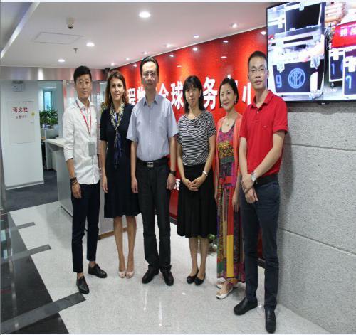 貝卡爾特來訪錦程集團