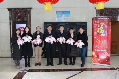 錦程國(guó)際物流組織新春團(tuán)拜活動(dòng)